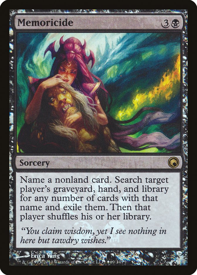 Memoricide (Buy-A-Box) [Scars of Mirrodin Promos] | Deep Dive Games St. Marys