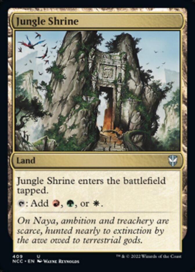Jungle Shrine [Streets of New Capenna Commander] | Deep Dive Games St. Marys