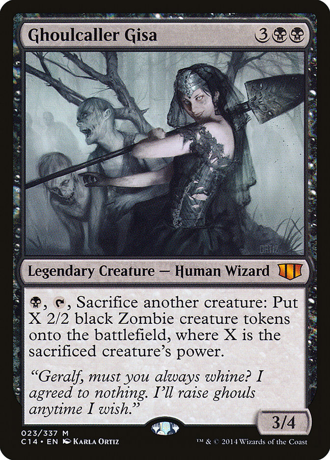 Ghoulcaller Gisa [Commander 2014] | Deep Dive Games St. Marys