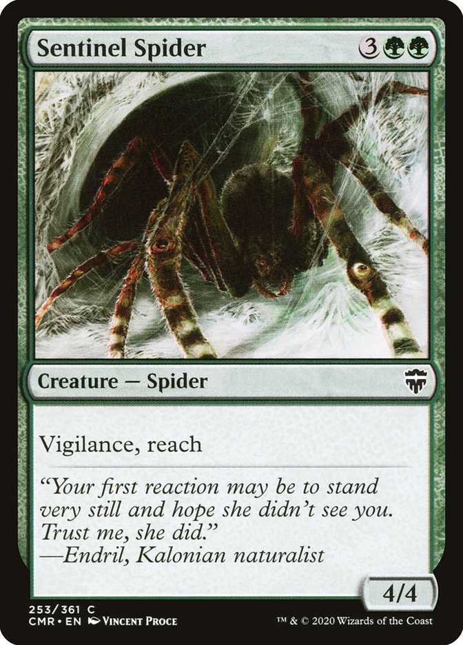 Sentinel Spider [Commander Legends] | Deep Dive Games St. Marys