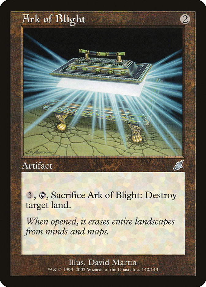 Ark of Blight [Scourge] | Deep Dive Games St. Marys