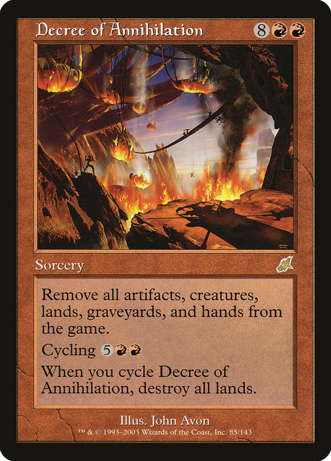 Decree of Annihilation [Scourge] | Deep Dive Games St. Marys