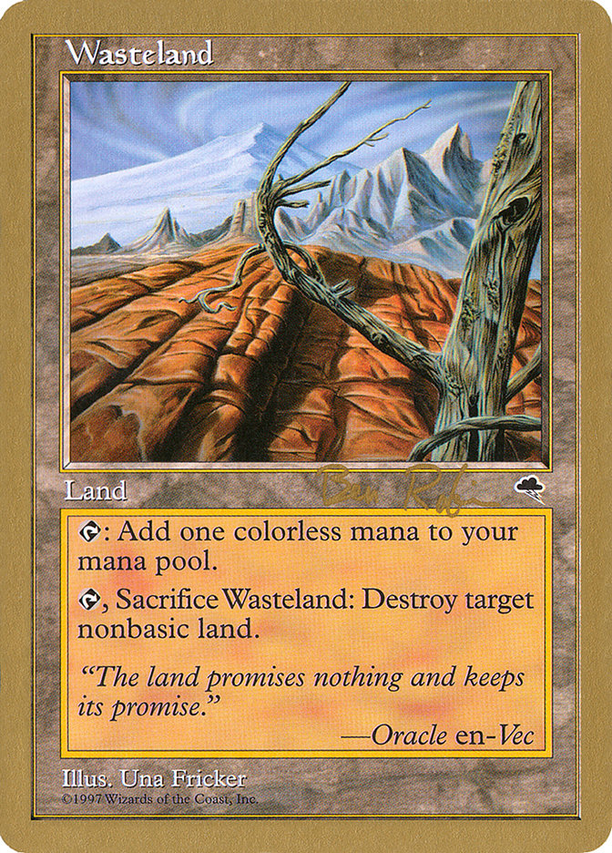 Wasteland (Ben Rubin) [World Championship Decks 1998] | Deep Dive Games St. Marys