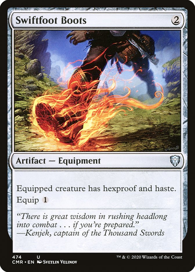 Swiftfoot Boots [Commander Legends] | Deep Dive Games St. Marys