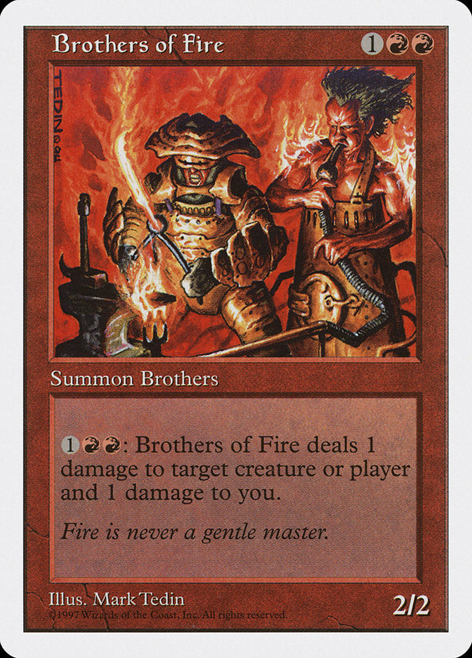 Brothers of Fire [Fifth Edition] | Deep Dive Games St. Marys