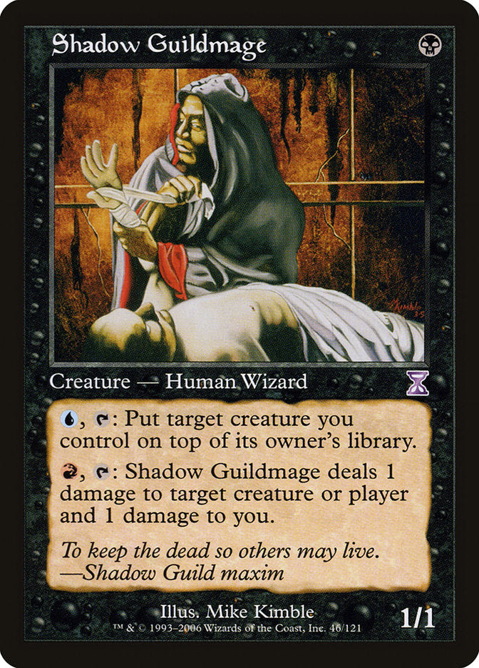 Shadow Guildmage [Time Spiral Timeshifted] | Deep Dive Games St. Marys