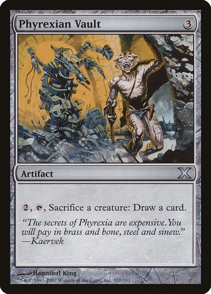 Phyrexian Vault [Tenth Edition] | Deep Dive Games St. Marys