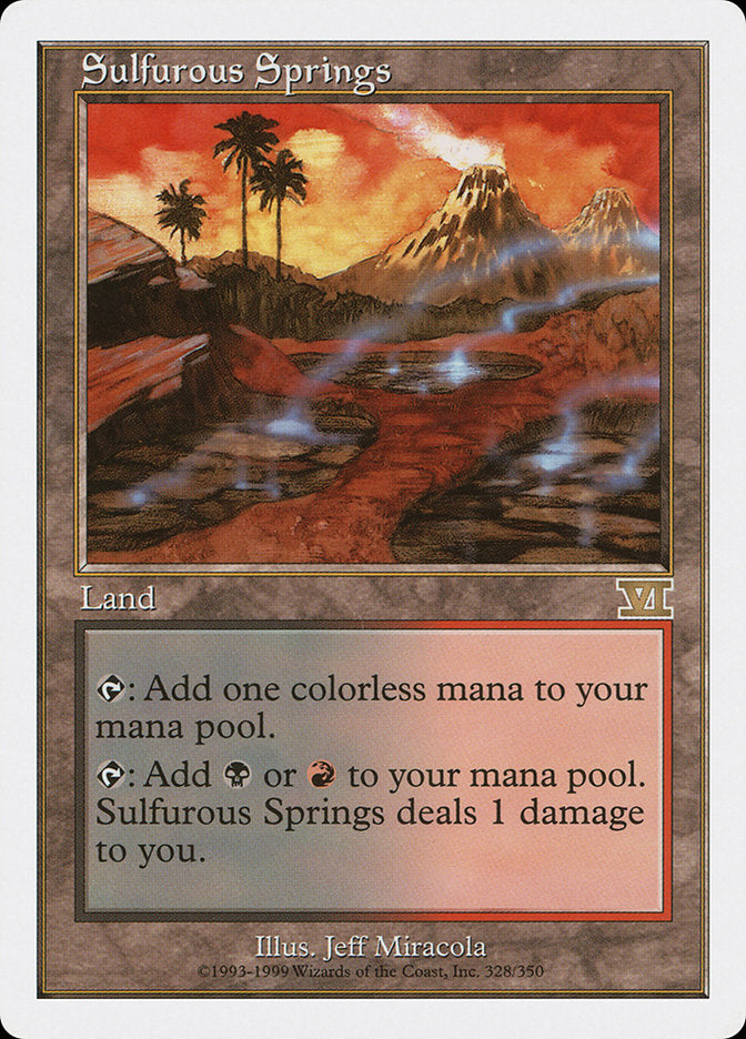 Sulfurous Springs [Classic Sixth Edition] | Deep Dive Games St. Marys