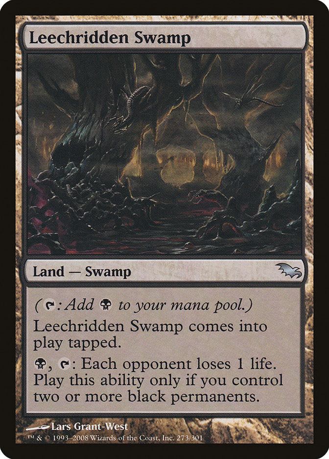 Leechridden Swamp [Shadowmoor] | Deep Dive Games St. Marys