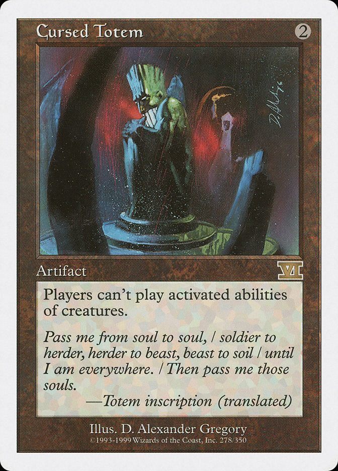 Cursed Totem [Classic Sixth Edition] | Deep Dive Games St. Marys