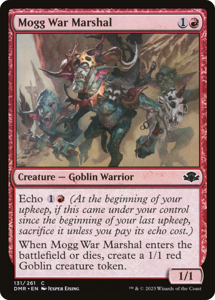 Mogg War Marshal [Dominaria Remastered] | Deep Dive Games St. Marys