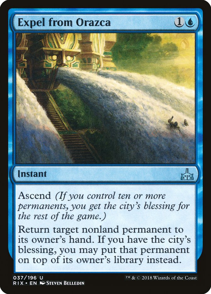 Expel from Orazca [Rivals of Ixalan] | Deep Dive Games St. Marys