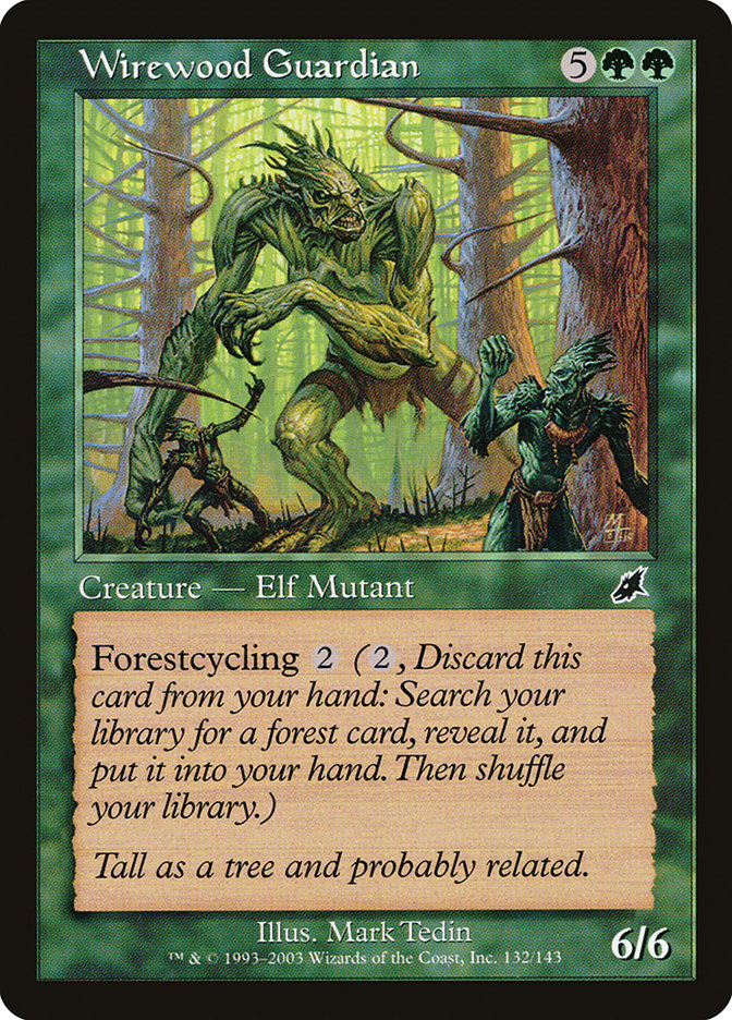 Wirewood Guardian [Scourge] | Deep Dive Games St. Marys