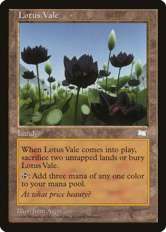 Lotus Vale [Weatherlight] | Deep Dive Games St. Marys