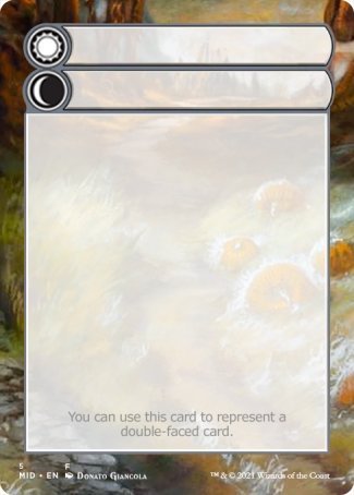 Helper Card (5/9) [Innistrad: Midnight Hunt Tokens] | Deep Dive Games St. Marys