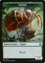 Satyr // Spider Double-Sided Token [Theros Beyond Death Tokens] | Deep Dive Games St. Marys