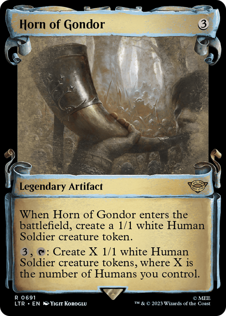 Horn of Gondor [The Lord of the Rings: Tales of Middle-Earth Showcase Scrolls] | Deep Dive Games St. Marys