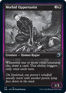 Morbid Opportunist [Innistrad: Double Feature] | Deep Dive Games St. Marys
