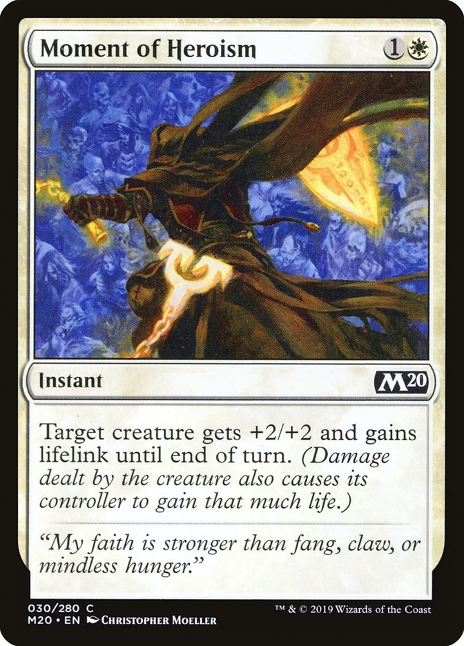 Moment of Heroism [Core Set 2020] | Deep Dive Games St. Marys