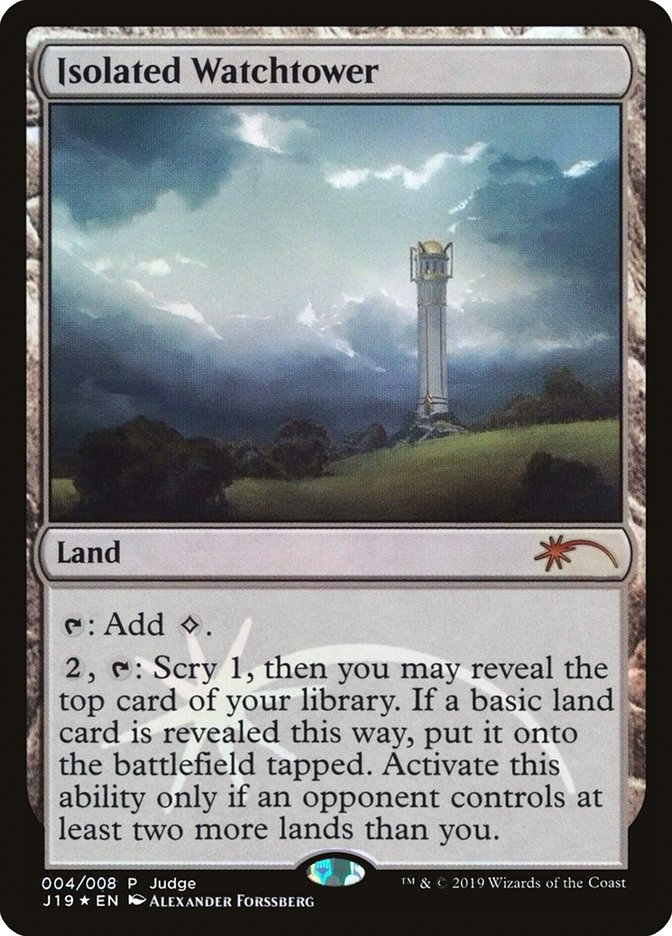 Isolated Watchtower [Judge Gift Cards 2019] | Deep Dive Games St. Marys