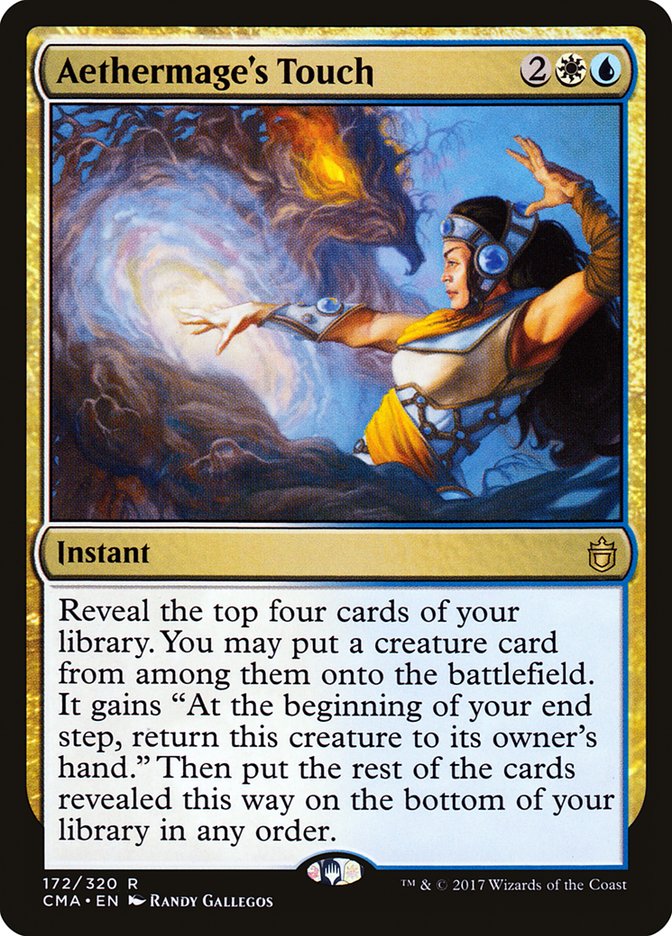 Aethermage's Touch [Commander Anthology] | Deep Dive Games St. Marys