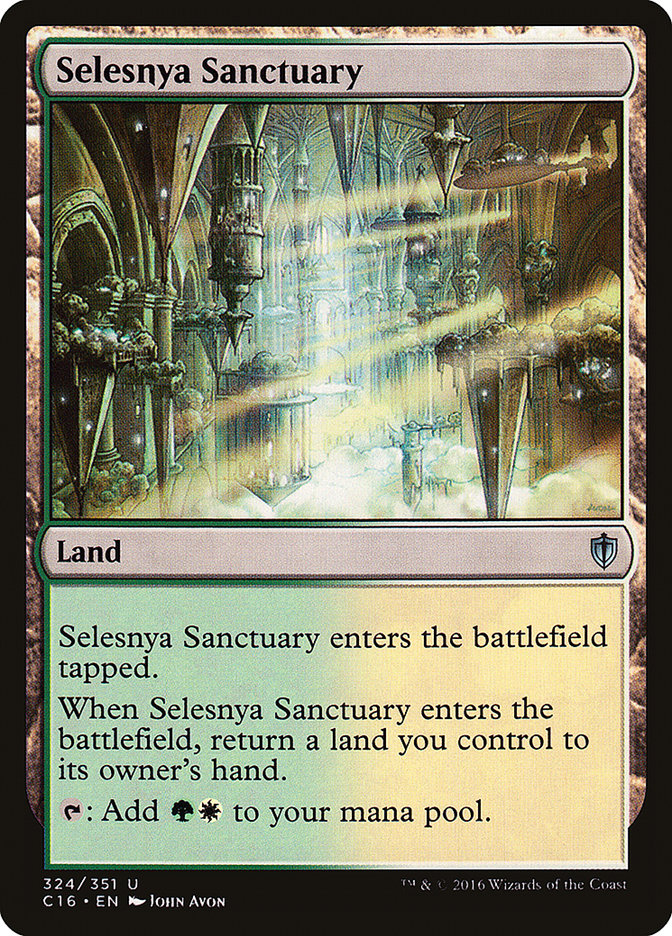 Selesnya Sanctuary [Commander 2016] | Deep Dive Games St. Marys