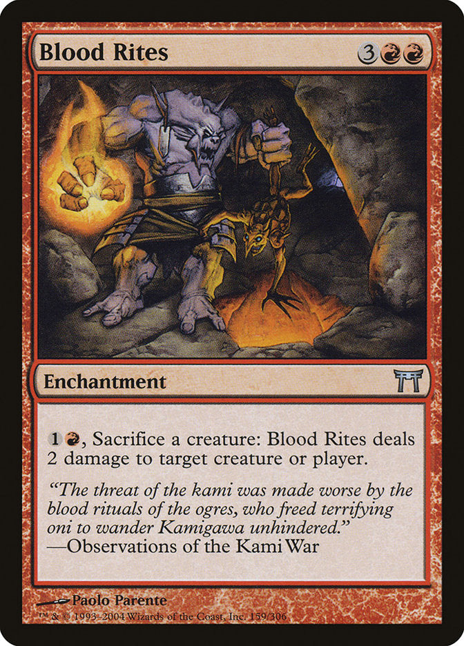 Blood Rites [Champions of Kamigawa] | Deep Dive Games St. Marys