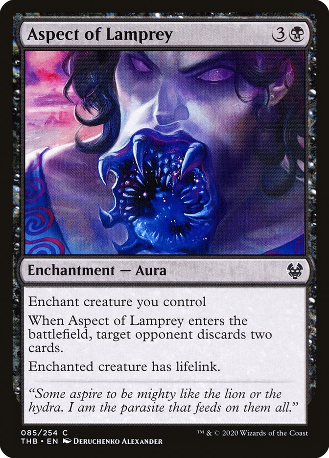 Aspect of Lamprey [Theros Beyond Death] | Deep Dive Games St. Marys