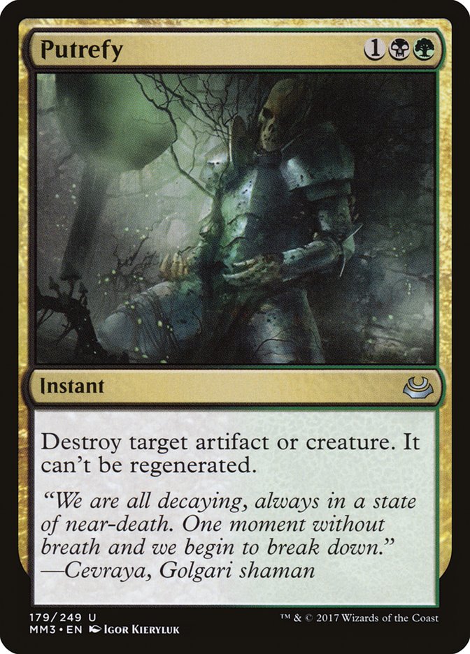 Putrefy [Modern Masters 2017] | Deep Dive Games St. Marys