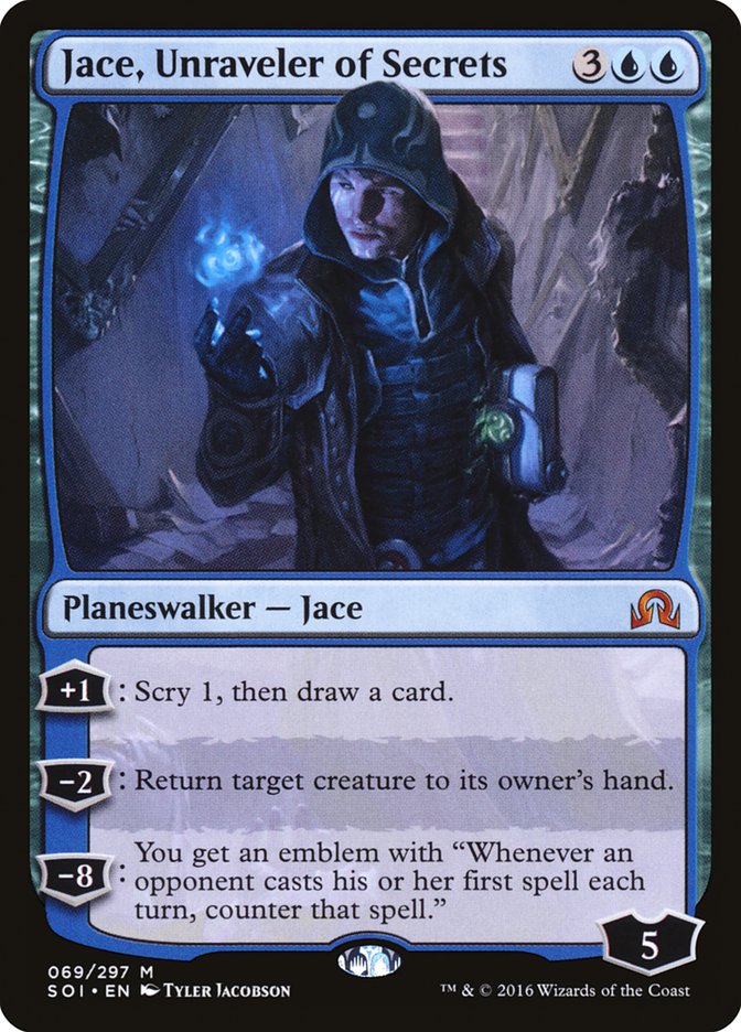Jace, Unraveler of Secrets [Shadows over Innistrad] | Deep Dive Games St. Marys