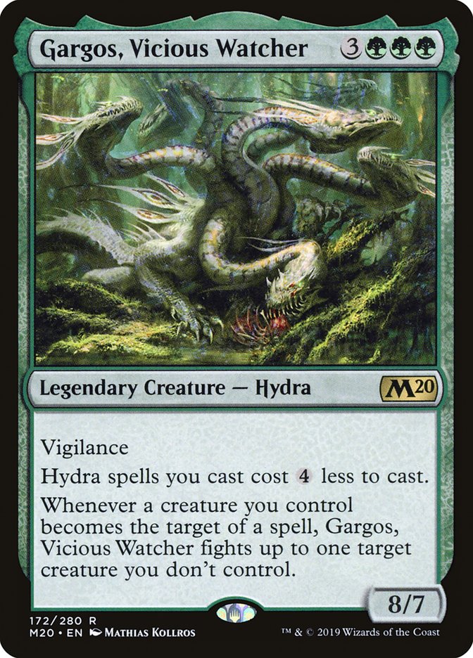 Gargos, Vicious Watcher [Core Set 2020] | Deep Dive Games St. Marys