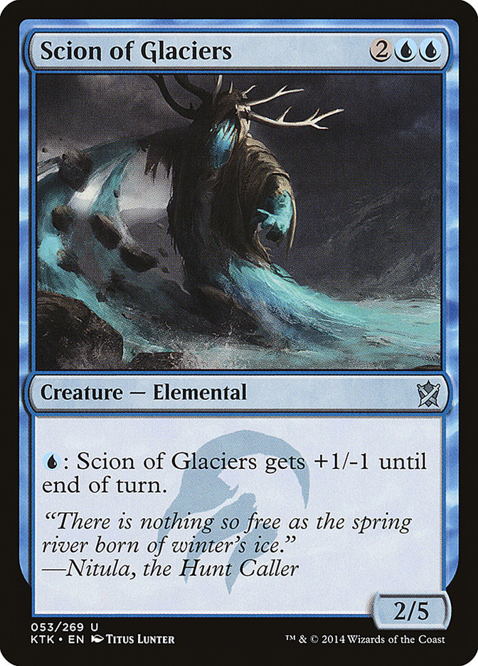 Scion of Glaciers [Khans of Tarkir] | Deep Dive Games St. Marys