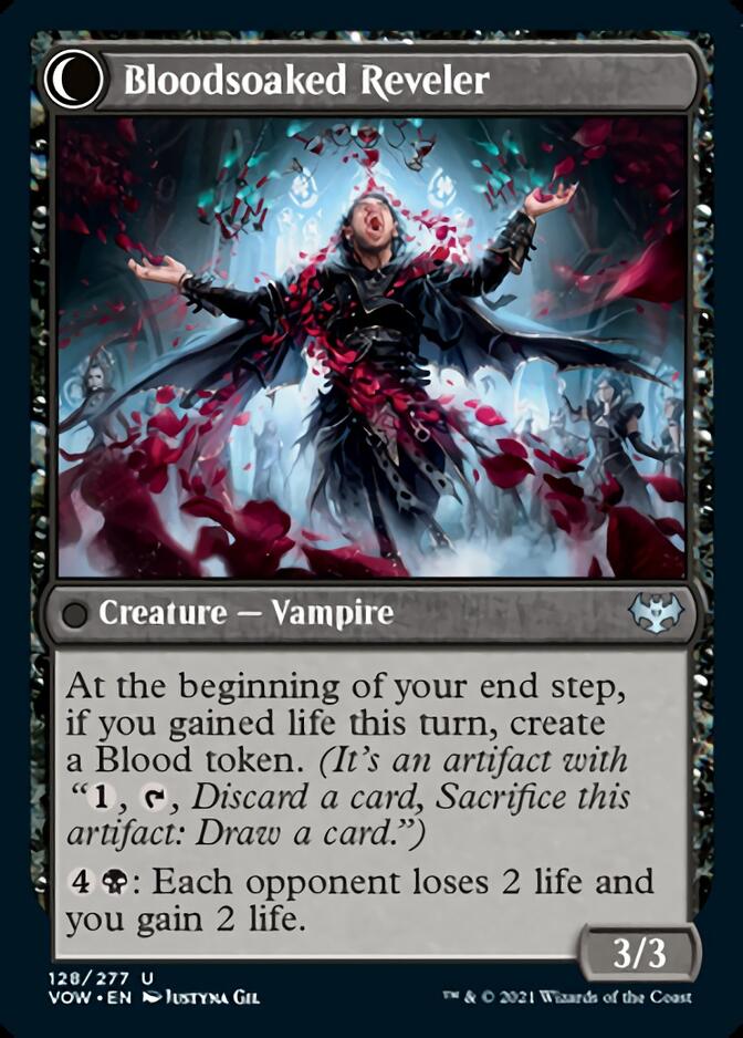 Restless Bloodseeker // Bloodsoaked Reveler [Innistrad: Crimson Vow] | Deep Dive Games St. Marys
