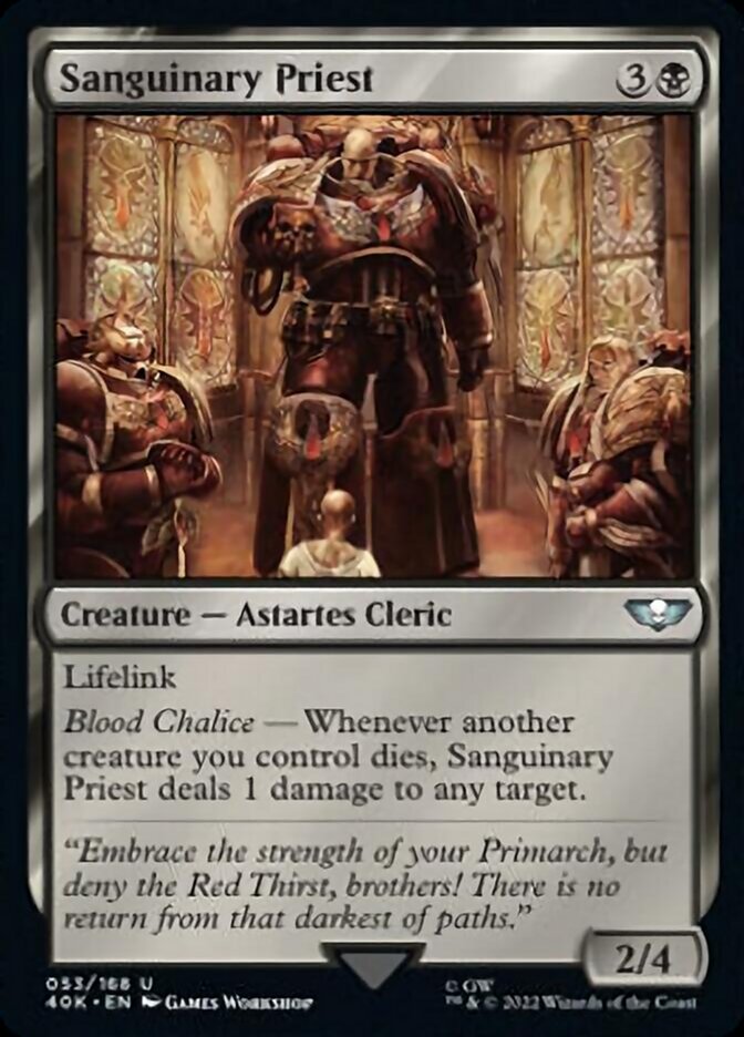 Sanguinary Priest [Warhammer 40,000] | Deep Dive Games St. Marys