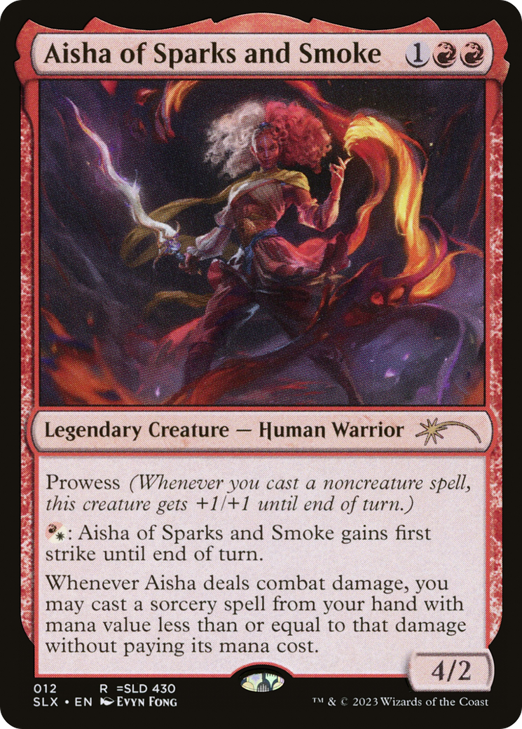 Aisha of Sparks and Smoke [Secret Lair: Universes Within] | Deep Dive Games St. Marys