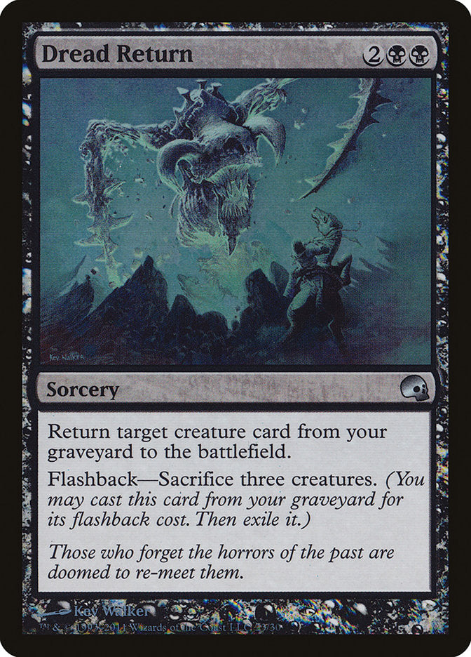 Dread Return [Premium Deck Series: Graveborn] | Deep Dive Games St. Marys