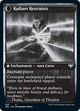 Radiant Grace // Radiant Restraints [Innistrad: Double Feature] | Deep Dive Games St. Marys