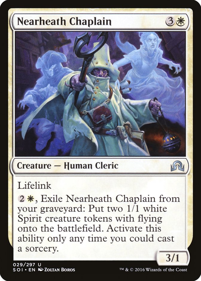 Nearheath Chaplain [Shadows over Innistrad] | Deep Dive Games St. Marys