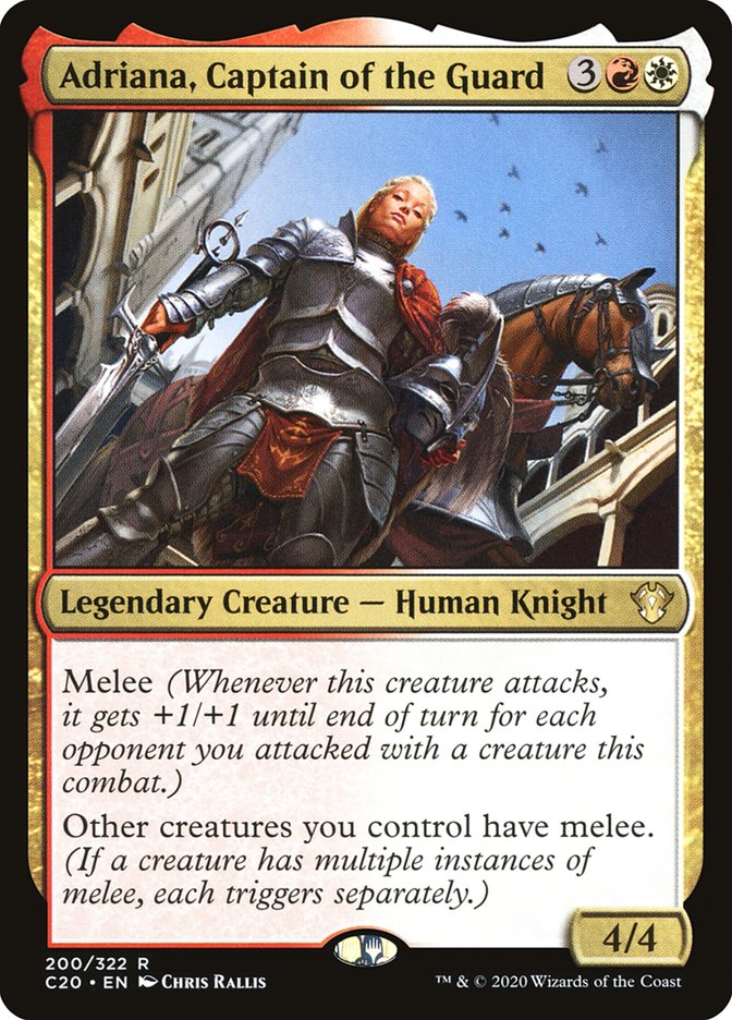 Adriana, Captain of the Guard [Commander 2020] | Deep Dive Games St. Marys