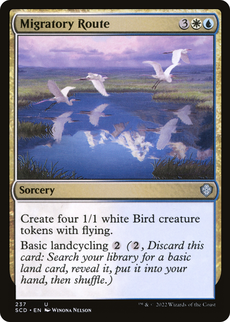 Migratory Route [Starter Commander Decks] | Deep Dive Games St. Marys
