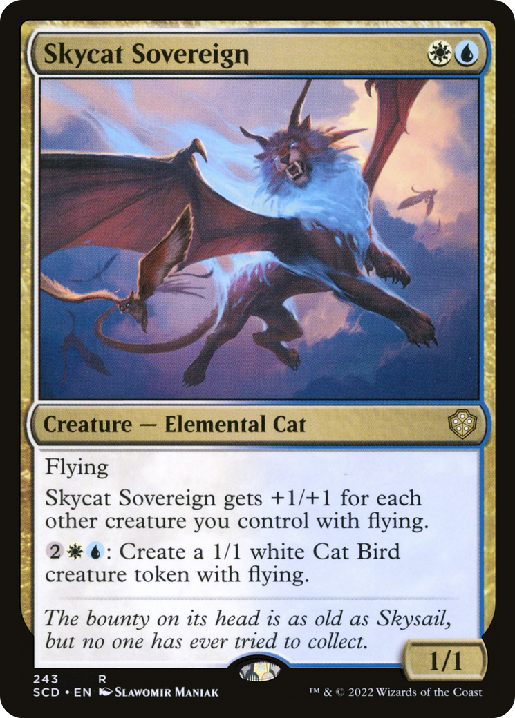 Skycat Sovereign [Starter Commander Decks] | Deep Dive Games St. Marys
