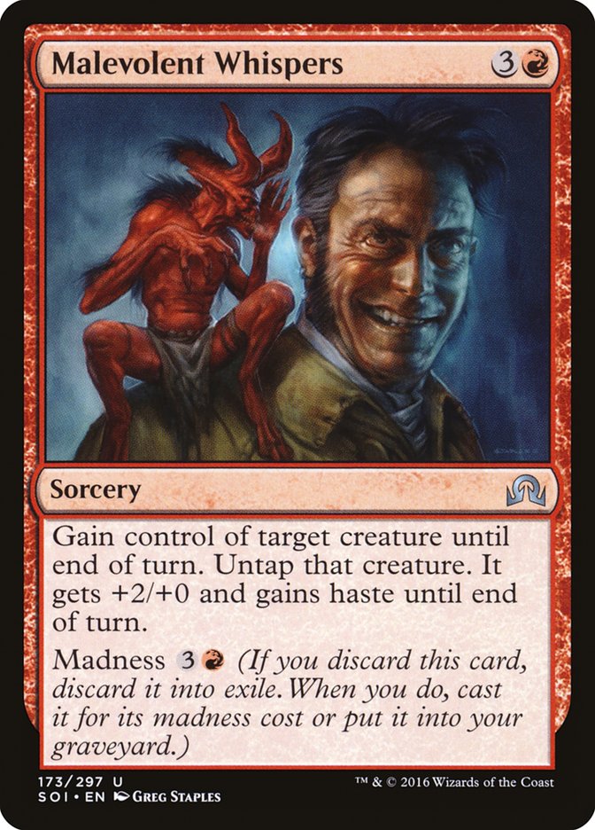 Malevolent Whispers [Shadows over Innistrad] | Deep Dive Games St. Marys