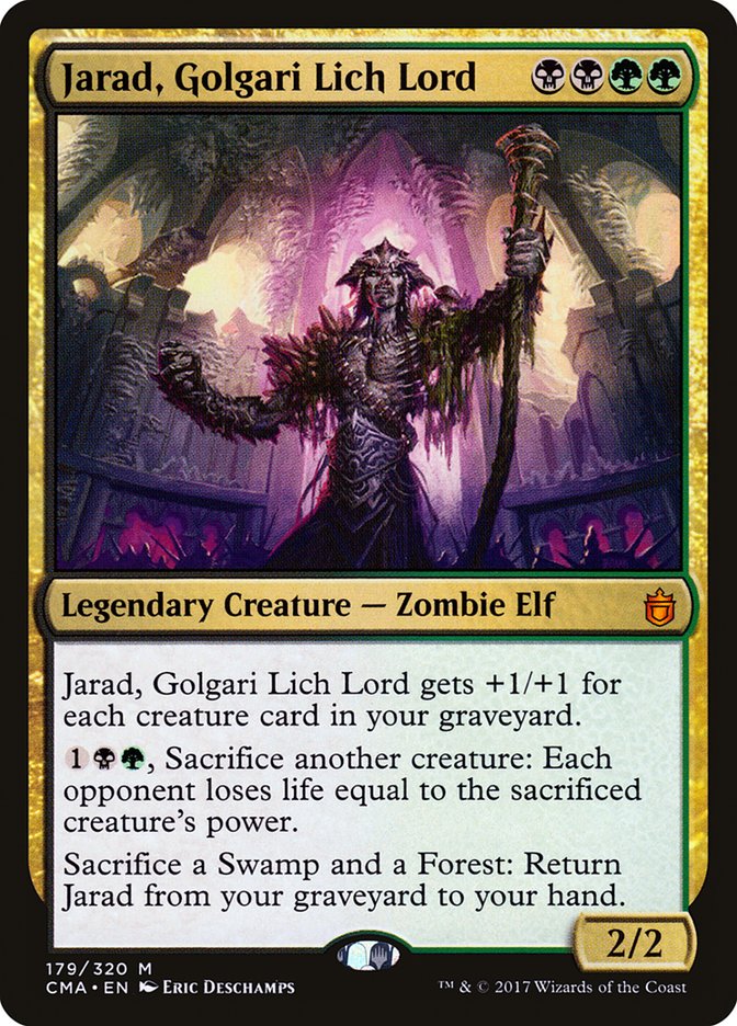 Jarad, Golgari Lich Lord [Commander Anthology] | Deep Dive Games St. Marys