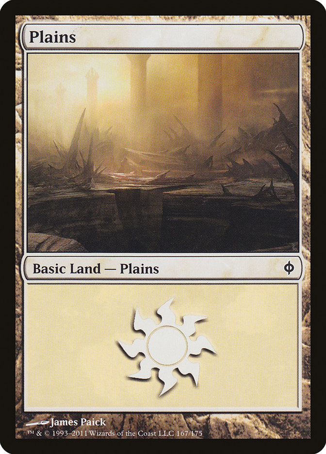 Plains (167) [New Phyrexia] | Deep Dive Games St. Marys