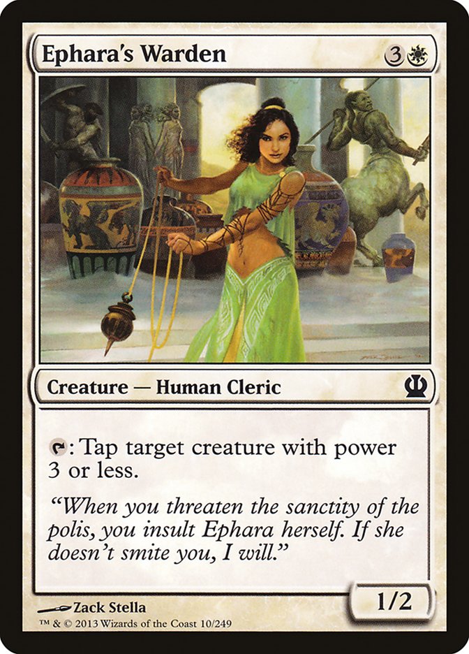 Ephara's Warden [Theros] | Deep Dive Games St. Marys