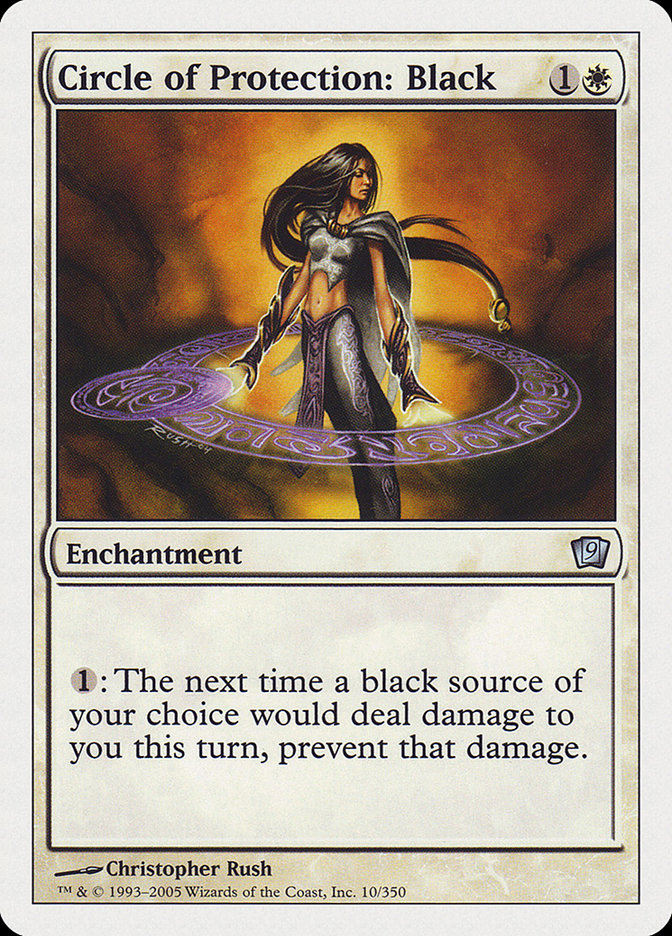 Circle of Protection: Black [Ninth Edition] | Deep Dive Games St. Marys