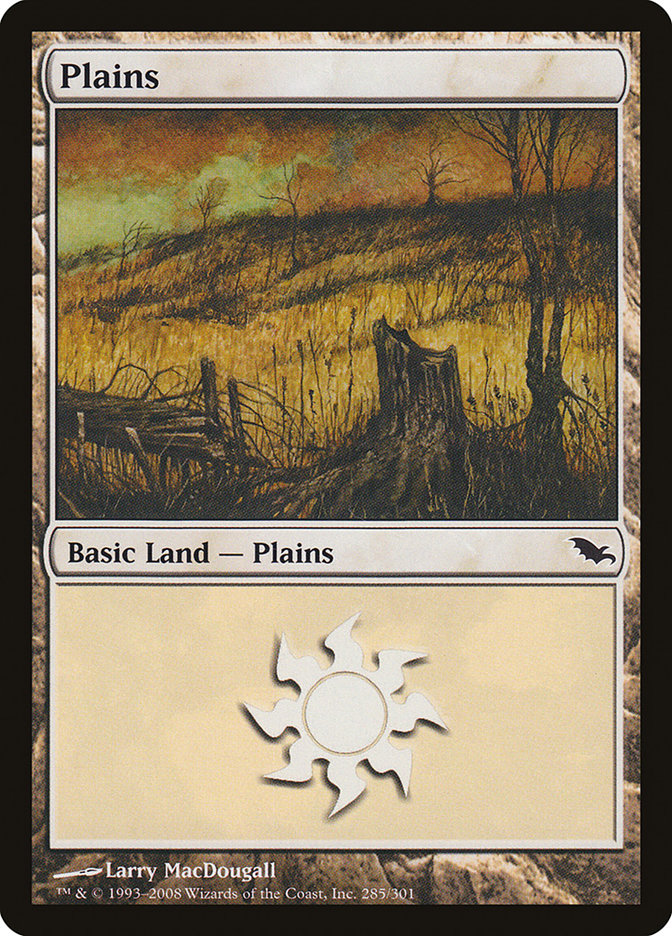 Plains (285) [Shadowmoor] | Deep Dive Games St. Marys