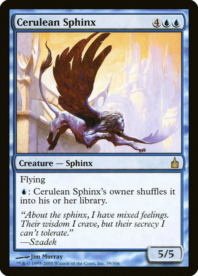Cerulean Sphinx [Ravnica: City of Guilds] | Deep Dive Games St. Marys