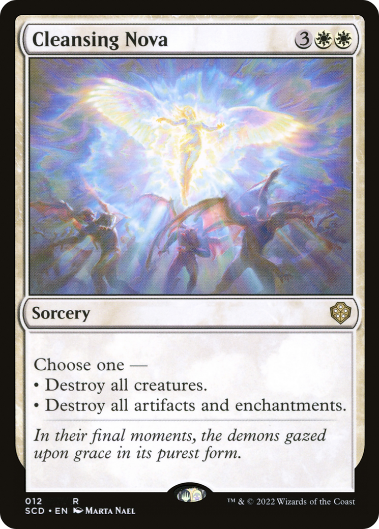 Cleansing Nova [Starter Commander Decks] | Deep Dive Games St. Marys