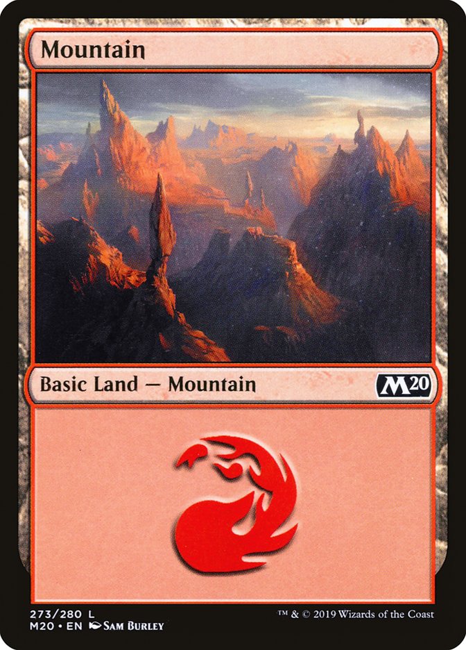 Mountain (273) [Core Set 2020] | Deep Dive Games St. Marys